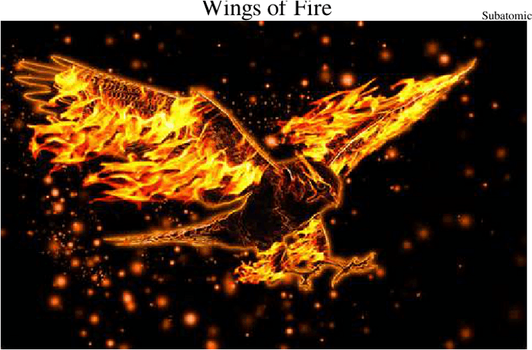 Wings Of Fire Sheet Music For Flute, Clarinet, Piccolo, - Fire Eagle Wallpaper Hd (850x1100), Png Download