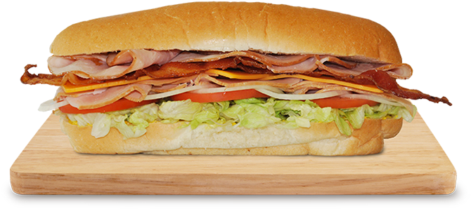 Super Club Sub $6 - Fast Food (700x505), Png Download