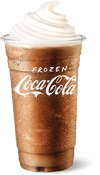 Frozen Coke® Spider - Hungry Jacks Frozen Coke (800x600), Png Download