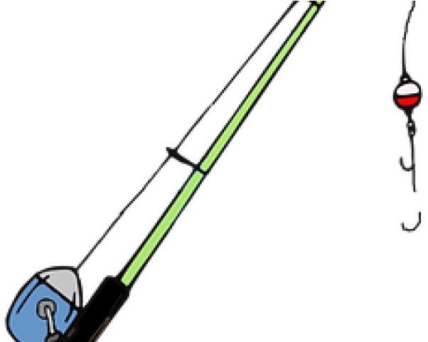 Fishing Pole Clipart (640x480), Png Download