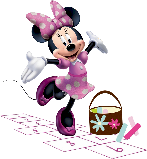 Hop Clipart Skotch - Dibujos Animados De Minnie (590x638), Png Download