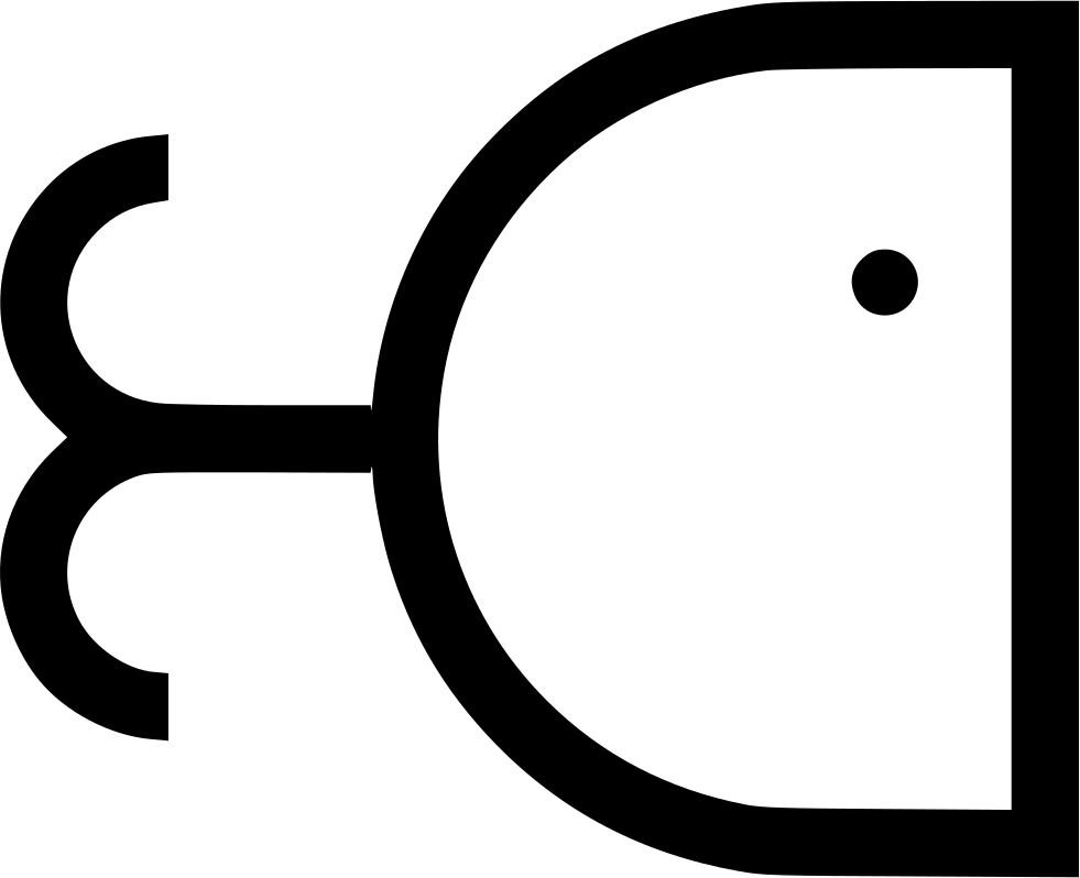 Fish Hook Comments - Circle (981x798), Png Download