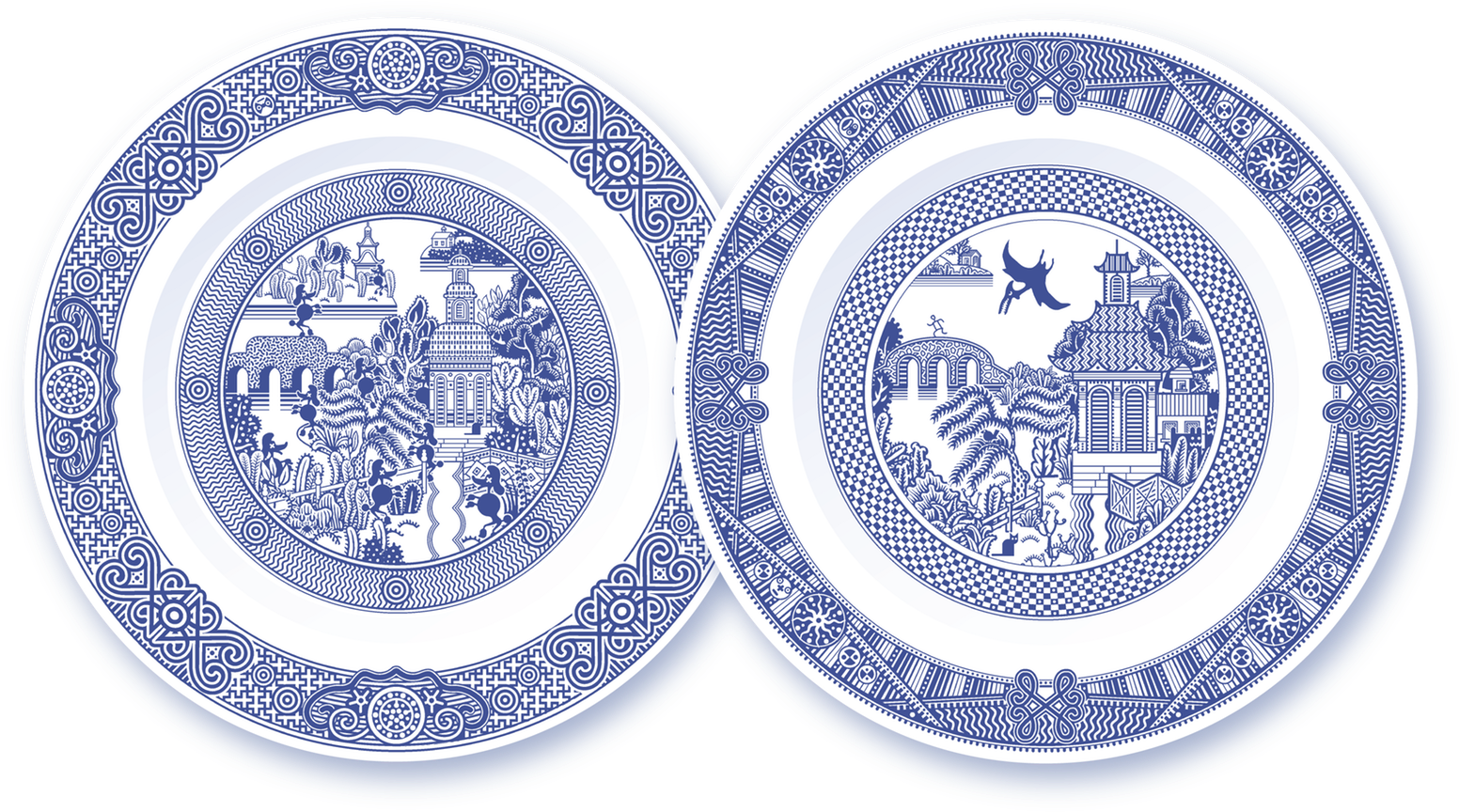 Dinner Plate Clipart Blue Plate - Stahovaci Obojek (1552x873), Png Download