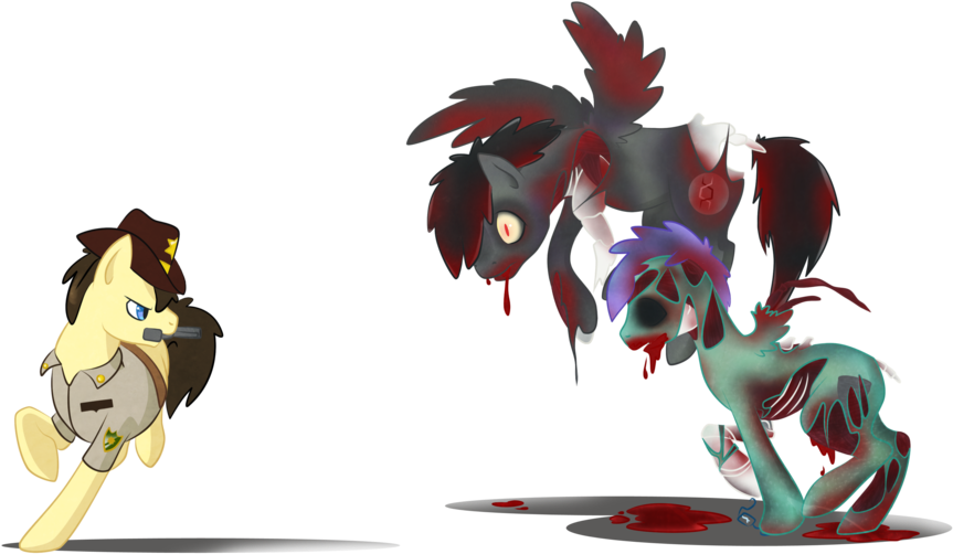 Pon-ee, Blood, Grimdark, Oc, Oc Only, Oc - Cartoon (900x654), Png Download