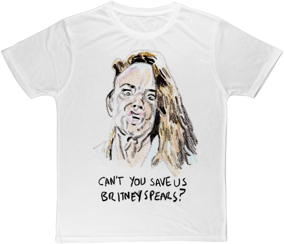 Save Us Britney Spears - Sketch (1024x1024), Png Download