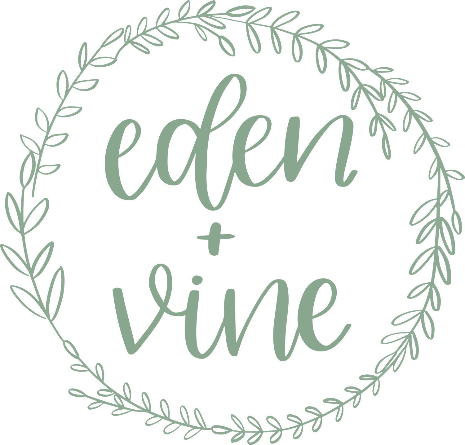 1500 X 1436 4 - Vine Circle Border (1500x1436), Png Download