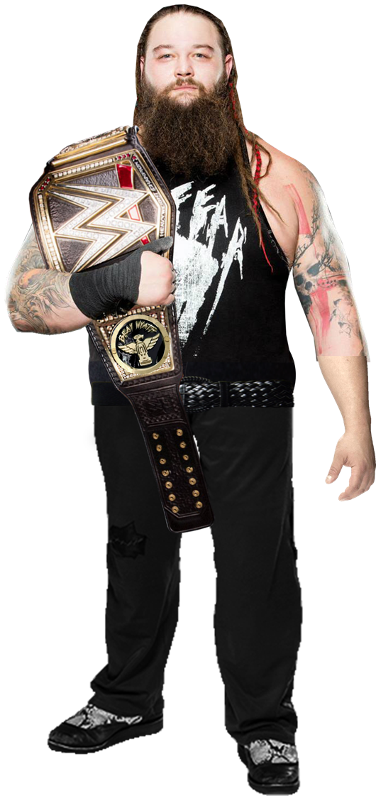 Bray Wyatt - Bray Wyatt Wwe World Champion 2017 (530x1121), Png Download