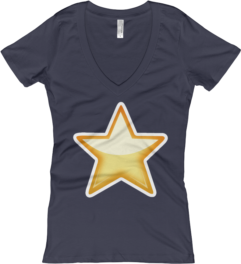 Women's Emoji V Neck - Shirt (1000x1000), Png Download