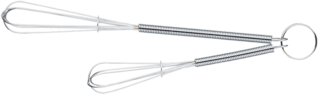 Kitchen Craft Set Of Two Mini Whisks (1000x1000), Png Download