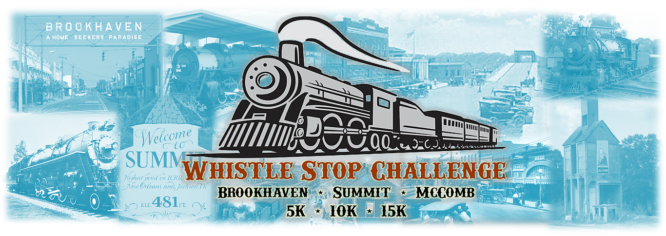 Whistle Stop Challenge Events - Mccomb Mississippi (1366x484), Png Download