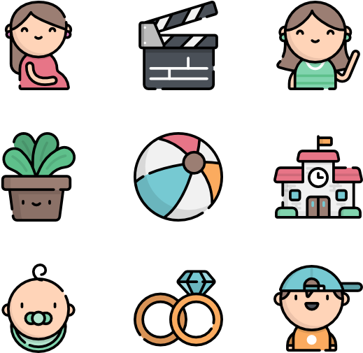 Family Life (600x564), Png Download
