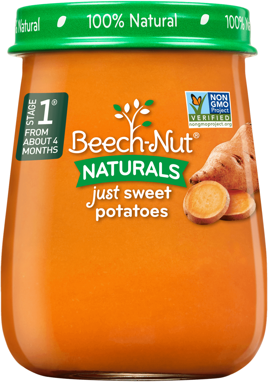 Naturals Just Sweet Potatoes Jar - Natural Foods (1096x1563), Png Download