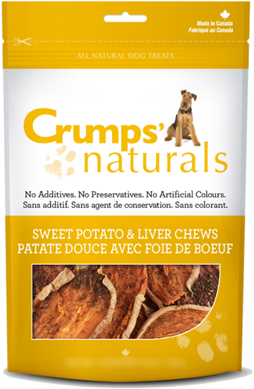 Crumps Sweet Potato & Liver Chews - Crumps Naturals (600x600), Png Download