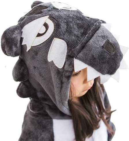 Kids Black Wolf Onesies - Кигуруми Купить Харьков Детские (600x600), Png Download