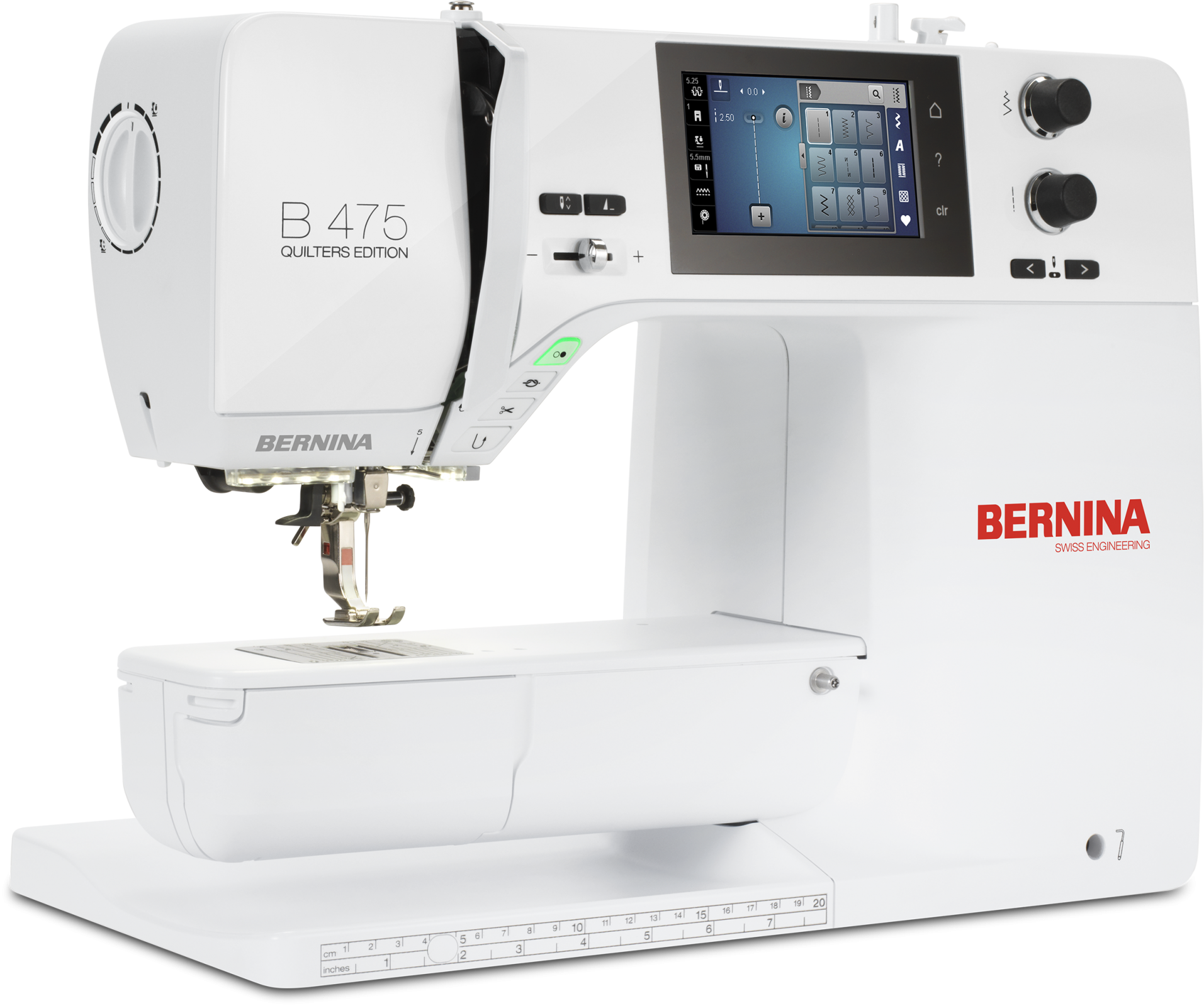 Previous Next - Bernina 475 Qe Sewing Machine (1913x1600), Png Download