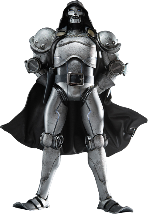 Threea Toys Doctor Doom - Marvel Threea 1 6 (480x695), Png Download