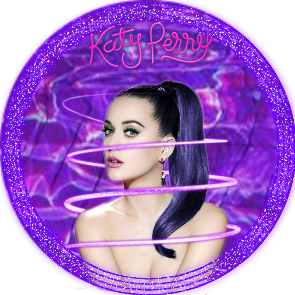 Katyperry Sticker - Holographic (1024x1024), Png Download