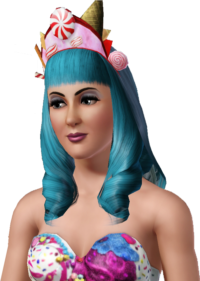 Nuevos Vestidos Y Peinados Para Los Sims 3 Katy Perry - Katy Perry Sweet Trees (1200x896), Png Download
