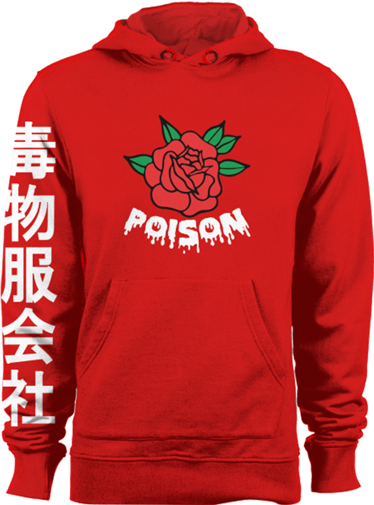 Poison Rose Jap (801x1018), Png Download