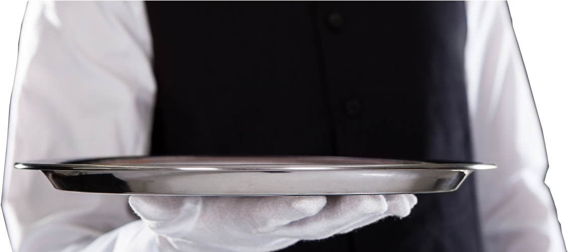 Formal-waiter - Imagens De Um Garçom (1254x500), Png Download