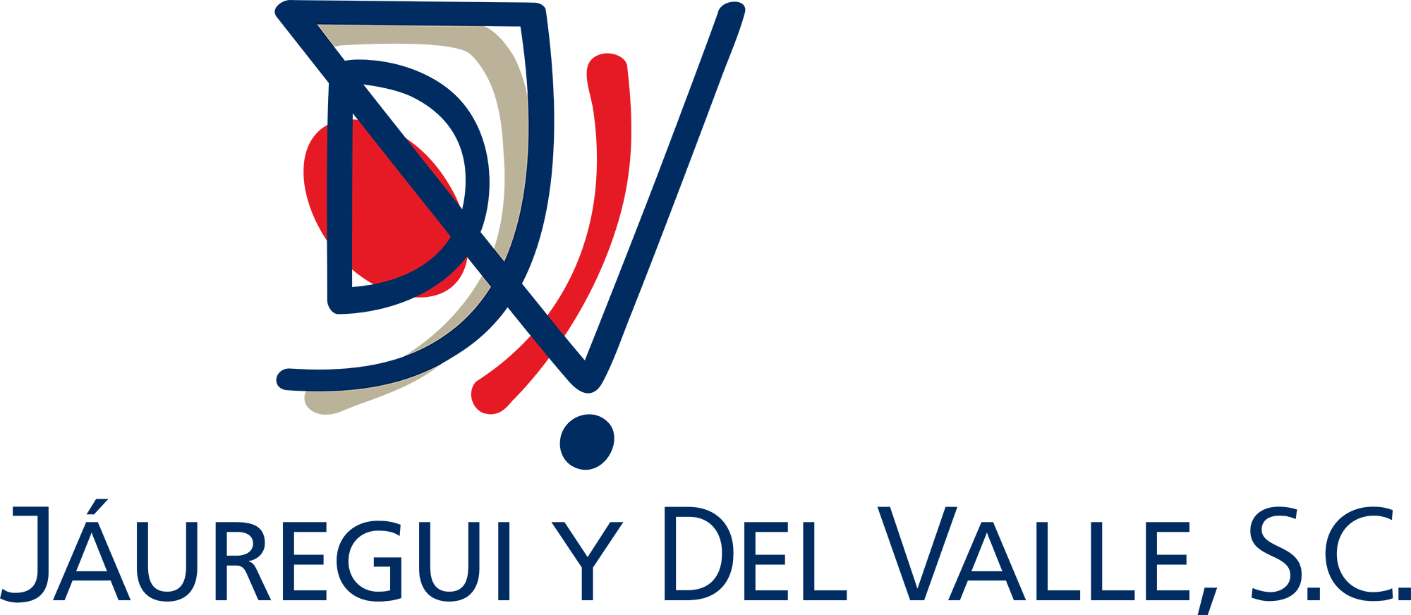 Jáuregui Y Del Valle, S - Jauregui Y Del Valle Logo (2000x872), Png Download