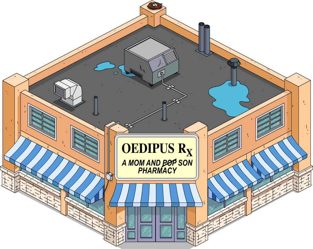 Oedipus Rx - Simpsons Smilin Joe Fission Home (996x793), Png Download