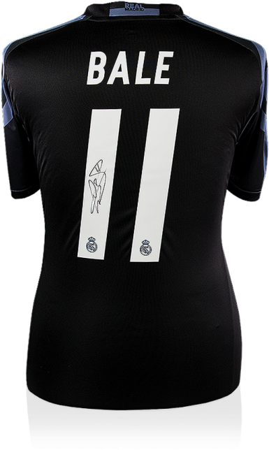 Zoom - Real Madrid Bale Jersey Black (650x665), Png Download