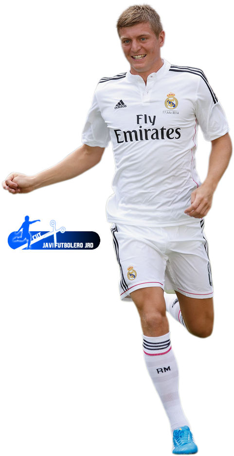 Real Madrid Toni Kroos - Player (683x1024), Png Download