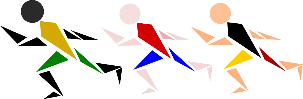 Olympics Transparent Background Png - Running Olympics Png (1039x339), Png Download