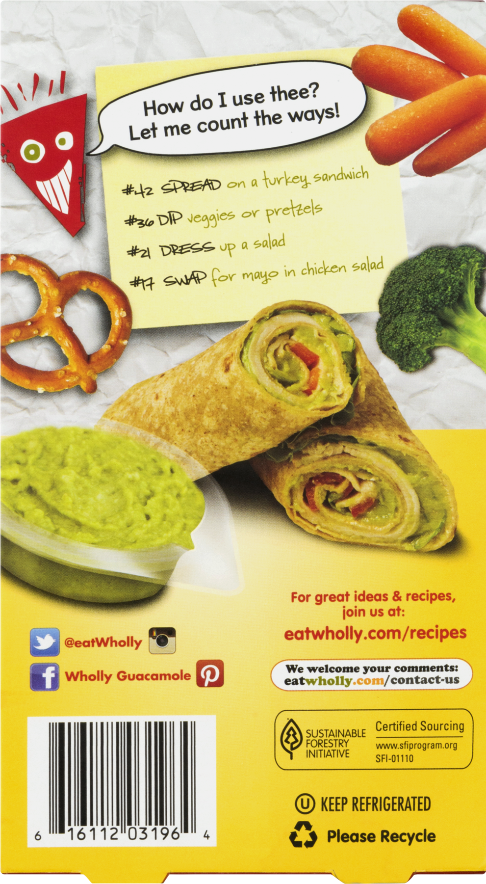 Guacamole (1800x1800), Png Download