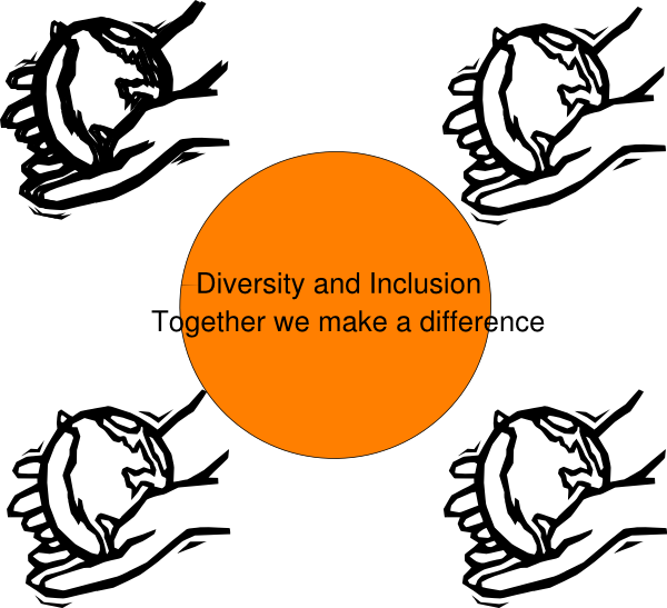 Small - Inclusion And Diversity Clipart (600x547), Png Download