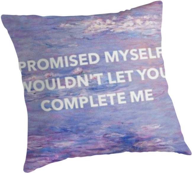 Is There Somewhere Lyrics - Cushion (875x875), Png Download