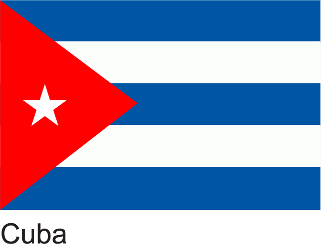 Cuba Flag - Flag (649x494), Png Download