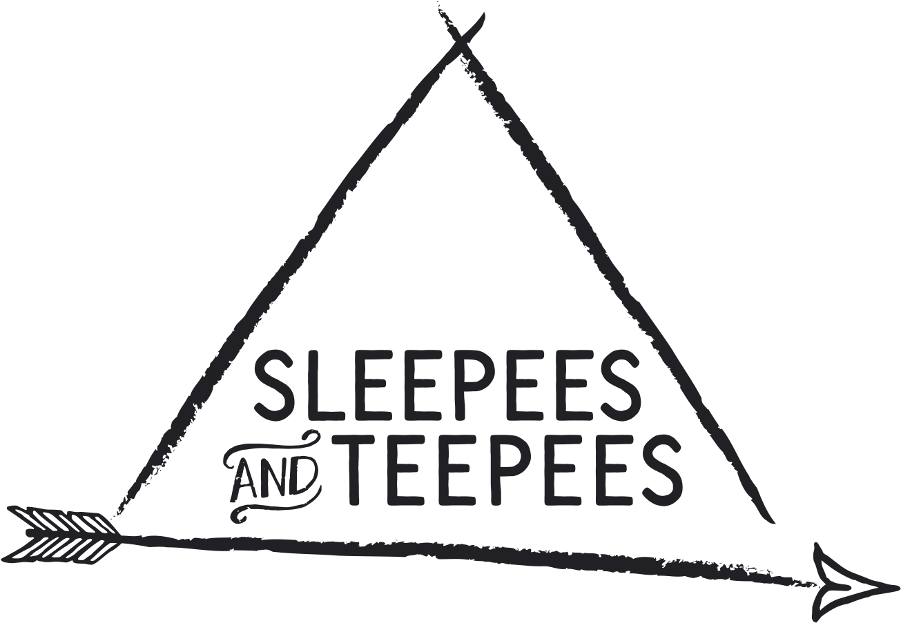 Sleepees & Teepees - Sign (1579x1218), Png Download