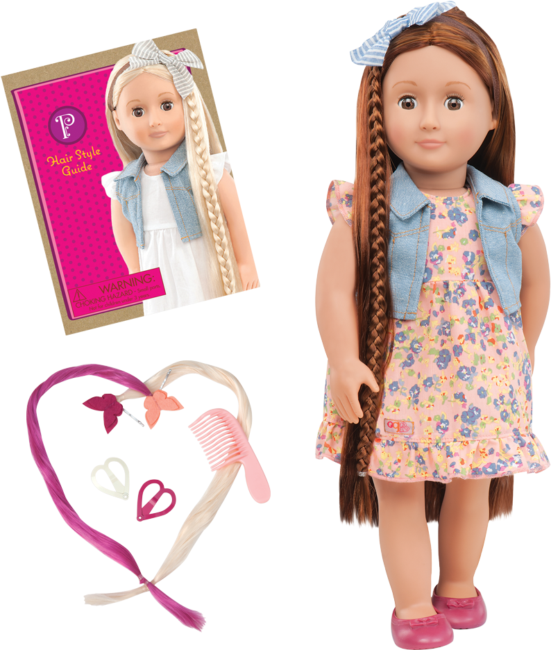 Paisley 18-inch Hairplay Doll (1050x1050), Png Download