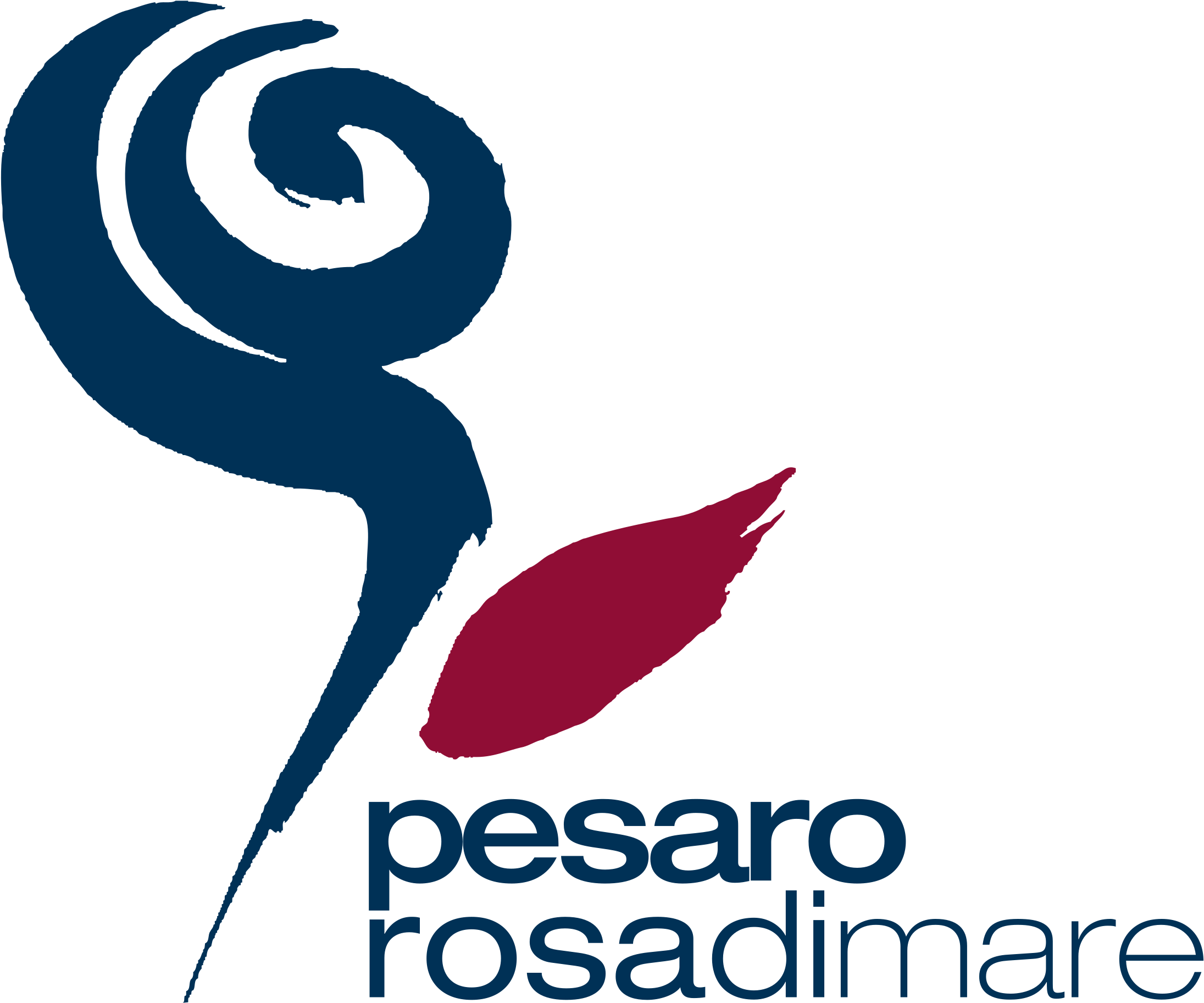 Pesaro Rosa Di Mare Logo Png Transparent - Graphic Design (2400x2400), Png Download