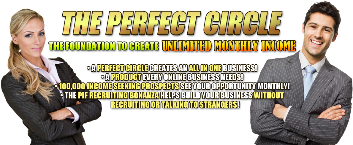 Freetrafficptc Perfectcircleincome - Poster (1240x502), Png Download