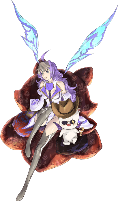 1222 Introecho - Terra Battle Echo (450x700), Png Download