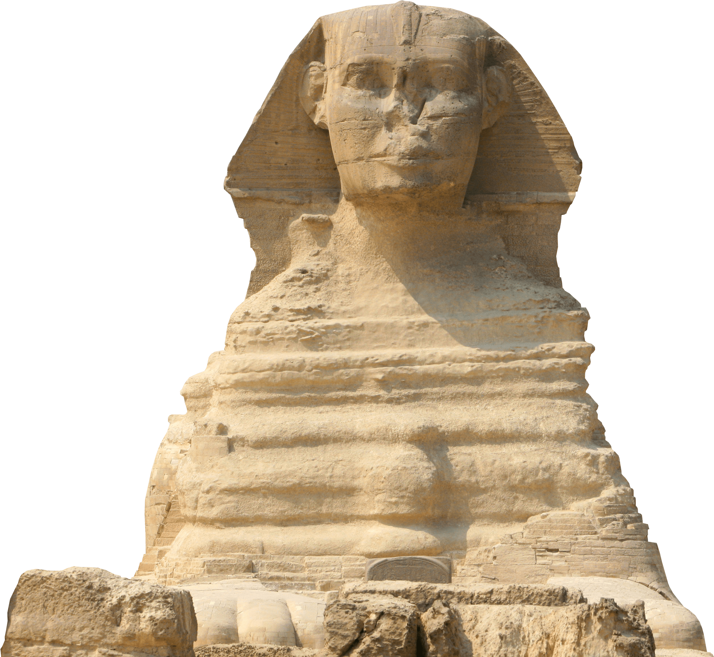 Sphinx Png - Pyramid Of Khafre (2842x2305), Png Download
