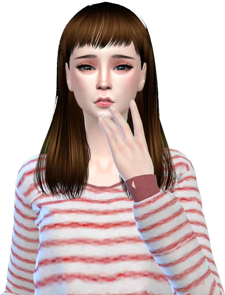 Liked Like Share - Girl (795x1013), Png Download