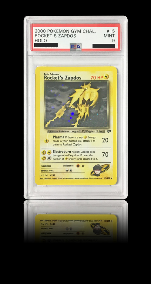 Rocket's Zapdos (498x937), Png Download