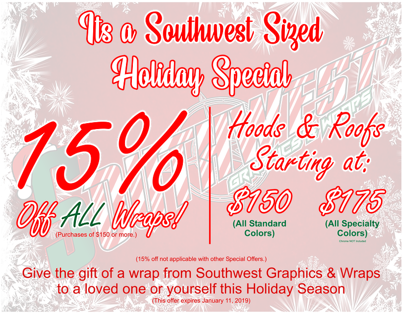 2019 Holiday Special Flier - Leesville Road Middle School (867x683), Png Download