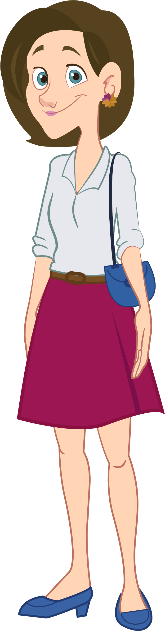 #character #design #illustration #angry #girl #woman - Model Sheet (1592x3000), Png Download