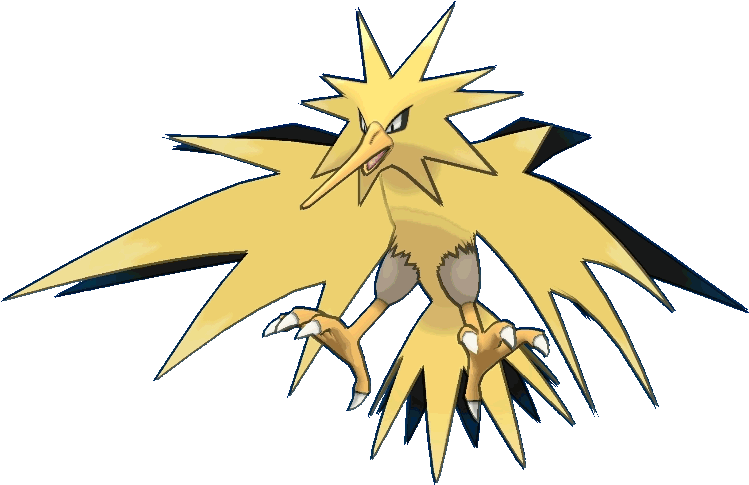 Zapdos - Alle Legendären Vogel Pokemon (920x638), Png Download