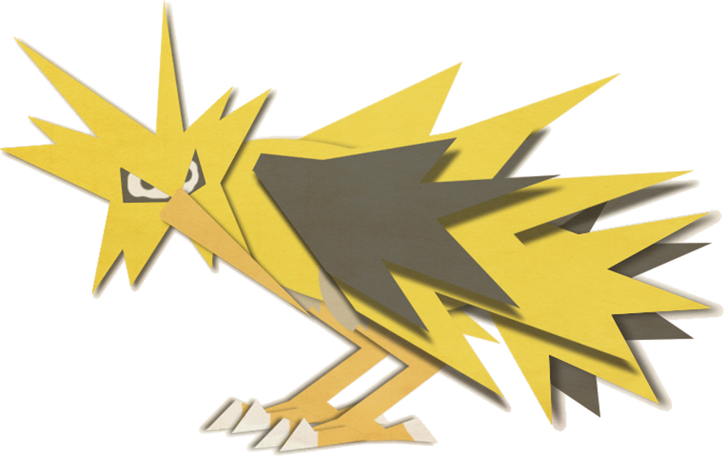 View Zapdos , - Illustration (1048x660), Png Download