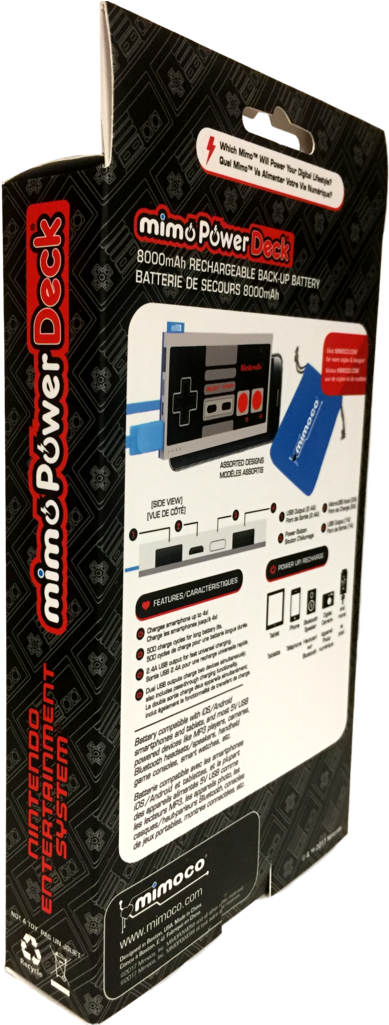 Nintendo - Mimoco Mimo Powerdeck Nintendo (768x1024), Png Download