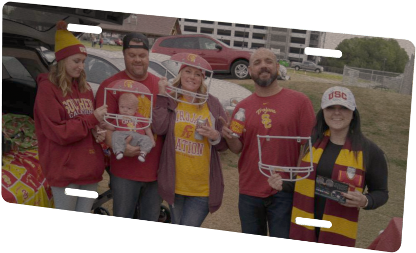 Usc Custom Metal Photo - Player (1024x768), Png Download