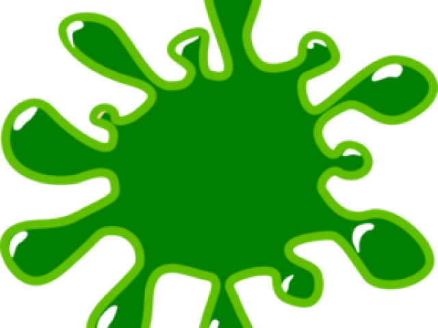 Colours Clipart Green - Blood Spatter Clip Art (640x480), Png Download