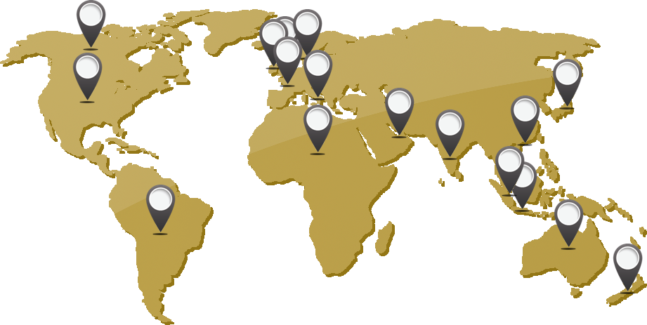 Global Success - World Map (921x463), Png Download