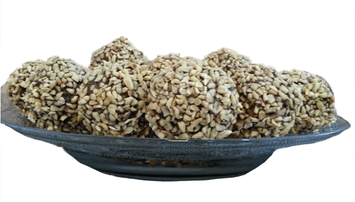 Agrawal's Delight Chocolate Kaju Laddu - Sesame (700x700), Png Download